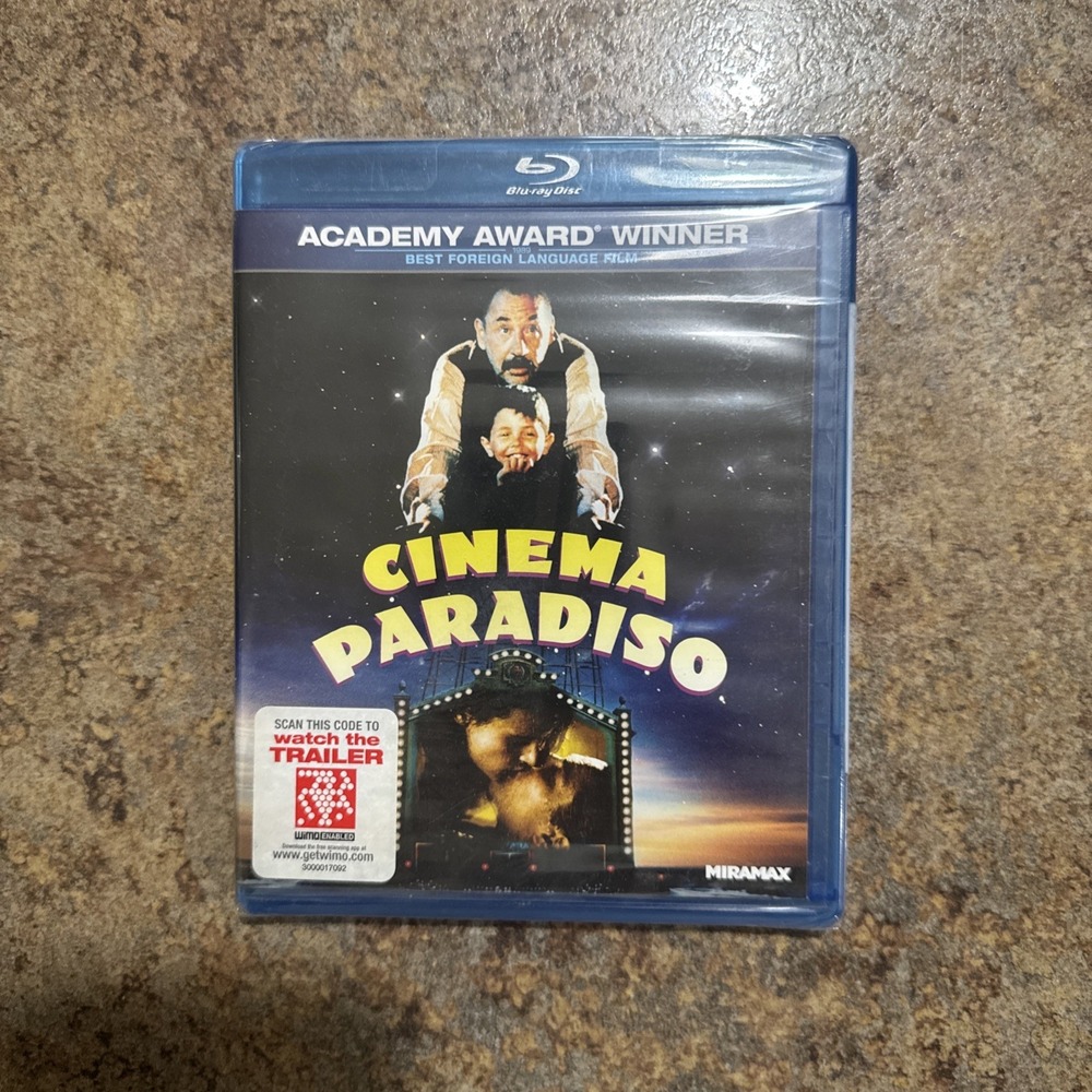 Cinema Paradiso (1988) Blu-ray 2011 NEW, SEALED OOP
